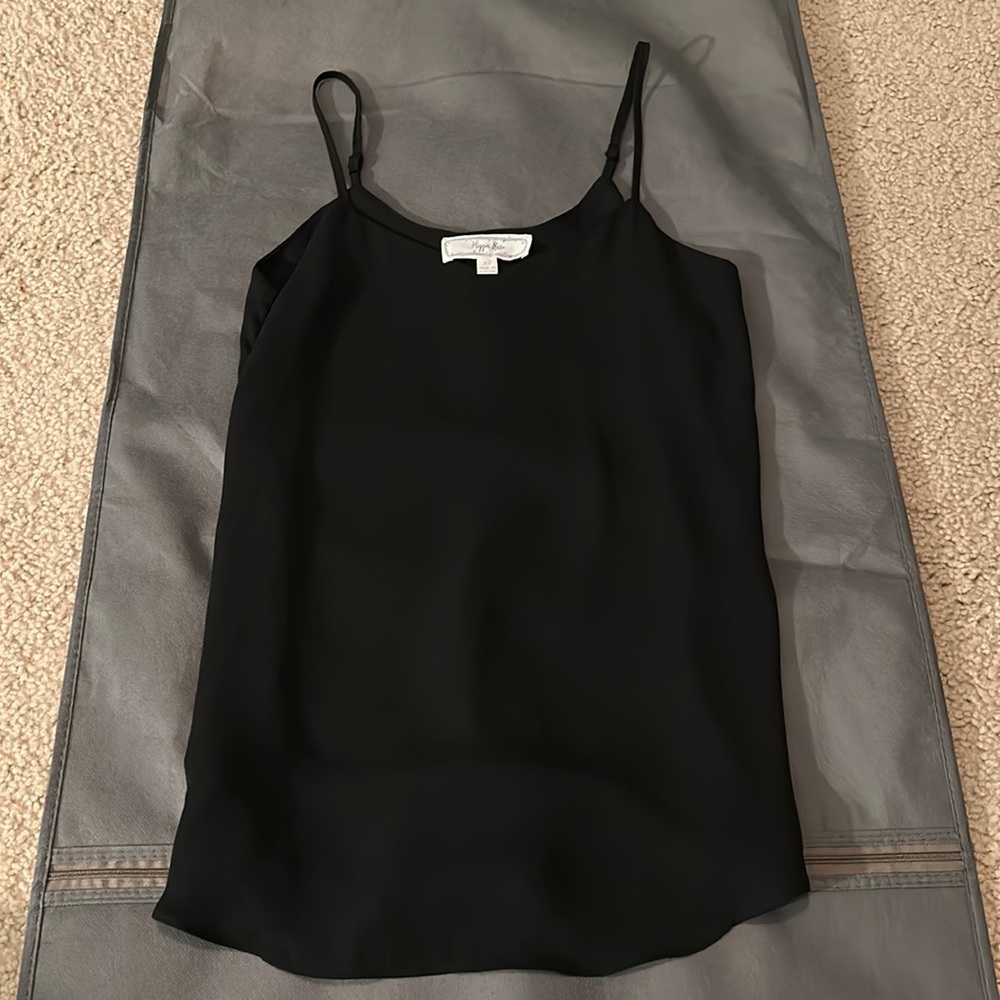 Double Set of Hippie Rose Silk Tank-Tops